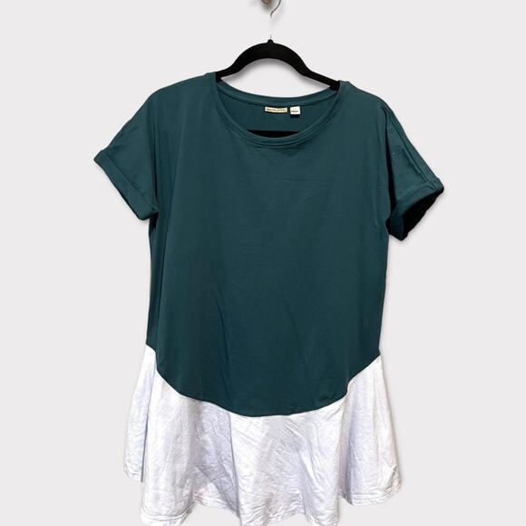 Anthropologie x Holding Horses Flounced T Shirt Dress size XSP - Picture 10 of 11